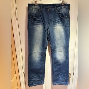 Men’s Buffalo jeans.
